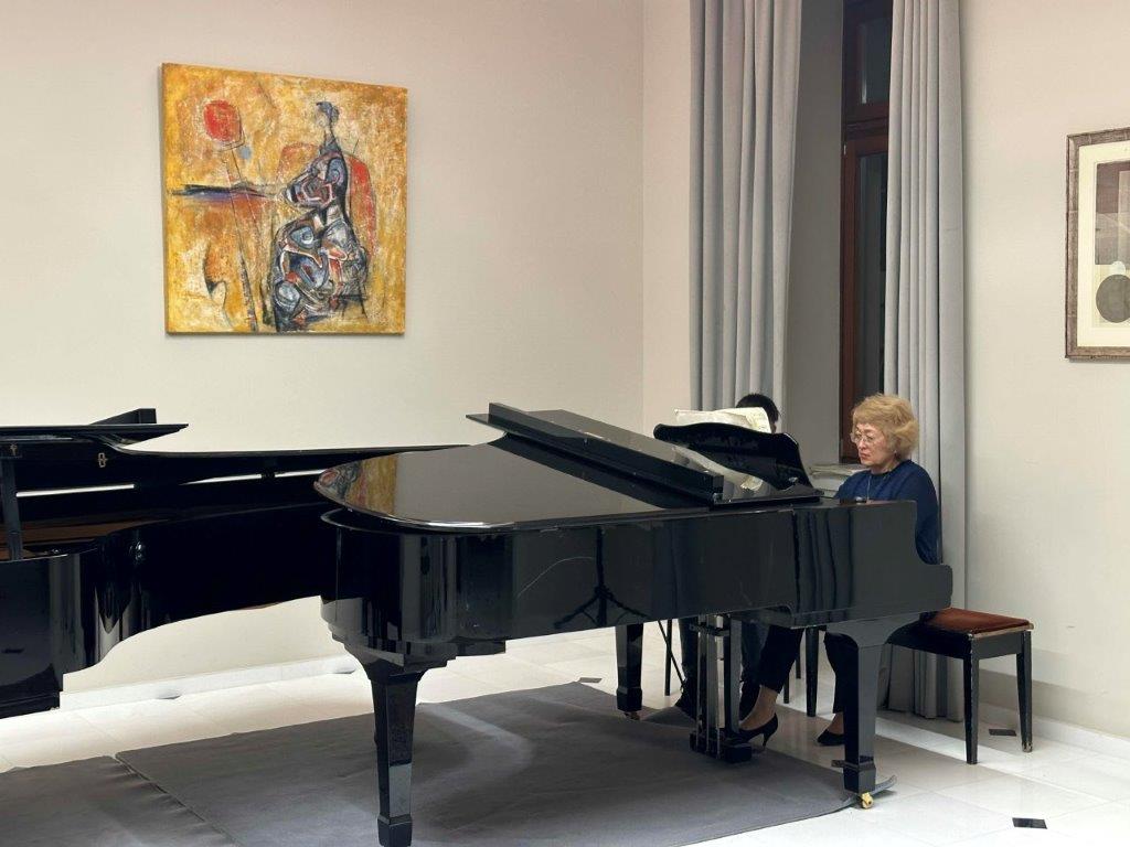 Εργα J. Brahms για δύο πιάνα «πλημμύρισαν» την αίθουσα συναυλιών του Δημοτικού Ωδείου Πατρών ΦΩΤΟ