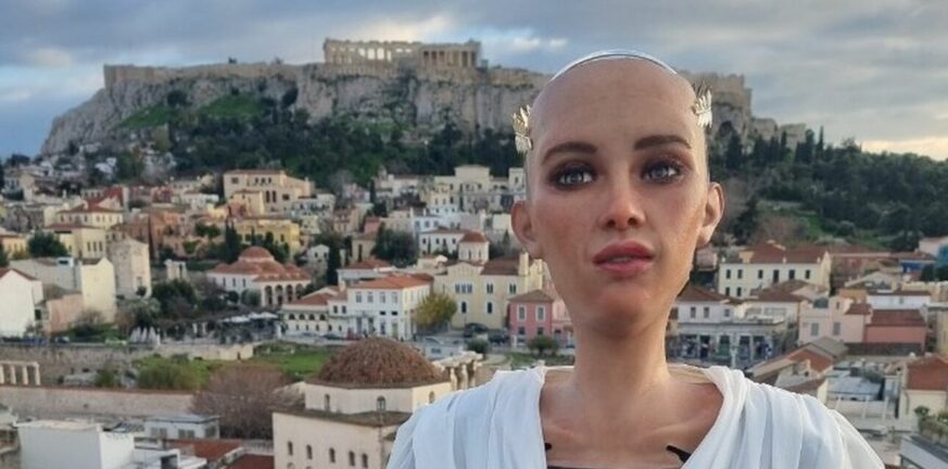 Τεχνητή νοημοσύνη: Στην Αθήνα η Σοφία, το πιο εξελιγμένο ρομπότ στον κόσμο - Η «επίσκεψη» στη Ναύπακτο!