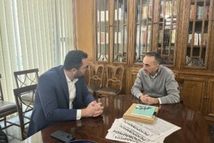 Ο Ανδρέας Σπυρόπουλος στα γραφεία της «Π»: Οι μικρές νίκες και η εμπιστοσύνη