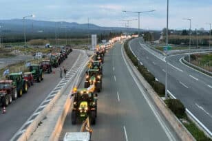 Κάθοδος των αγροτών στην Αθήνα υπό τη συνεχή επιτήρηση της ΕΛΑΣ – Πού θα εφαρμοστούν διακοπές κυκλοφορίας
