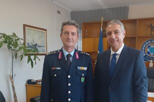 Επίσκεψη Διοικητή 6ης ΥΠΕ στη Γενική Περιφερειακή Αστυνομική Διεύθυνση Δυτικής Ελλάδας