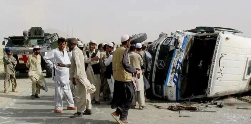 Αφγανιστάν: Τροχαίο δυστύχημα με 21 νεκρούς - Ενεπλάκησαν λεωφορείο, βυτιοφόρο και μοτοσικλέτα