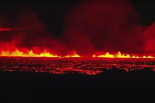 Νέα έκρηξη του ηφαιστείου της χερσονήσου Ρέικιανες στην Ισλανδία - ΦΩΤΟ - ΒΙΝΤΕΟ