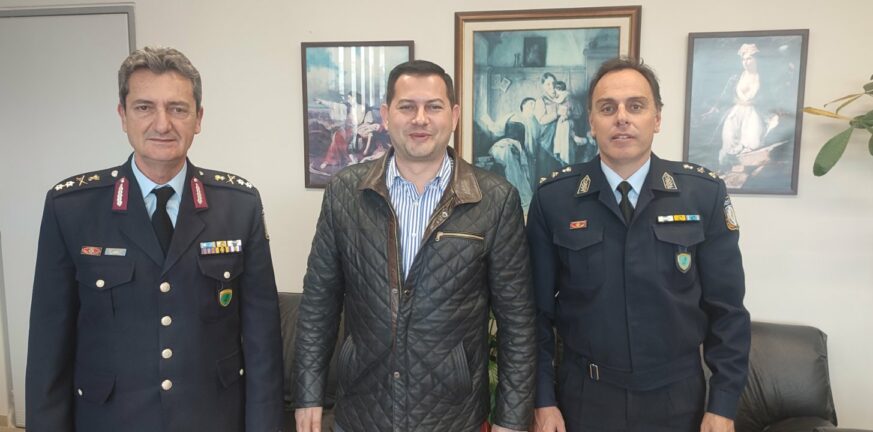 Επίσκεψη Βασιλόπουλου στην Αστυνομική Διεύθυνση Δυτικής Ελλάδος: «Στηρίζουμε και ενισχύουμε το έργο της ΕΛ.ΑΣ»