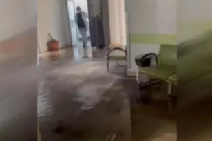 Πλημμύρα στον Ευαγγελισμό: Καυτό νερό από τον ένατο όροφο έφτασε στον.. τρίτο - ΒΙΝΤΕΟ