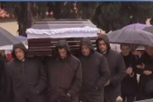 Αγία Βαρβάρα: Βαρύς πόνος στην κηδεία του 57χρονου που δολοφονήθηκε από τον πεθερό του