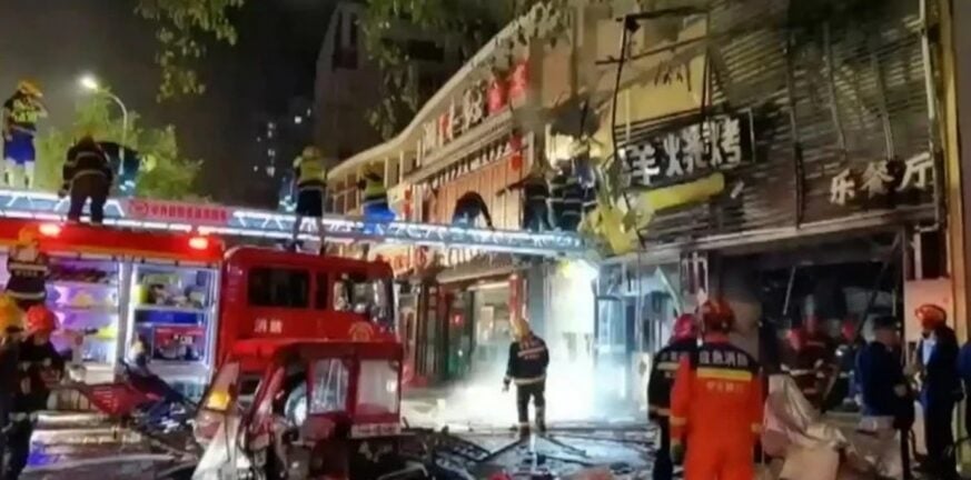 Κίνα: Τουλάχιστον ένας νεκρός και 22 τραυματίες από έκρηξη σε εστιατόριο