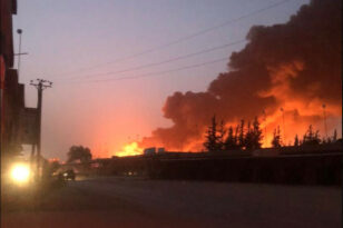 Λιβύη: Πυρκαγιά σε αποθήκες στη βιομηχανική ζώνη της Τρίπολης