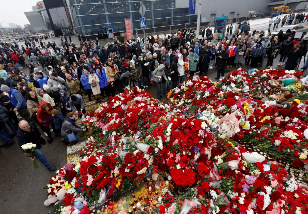 Ρωσία: Ημέρα εθνικού πένθους μετά το μακελειό στο Crocus City Hall - ΦΩΤΟ