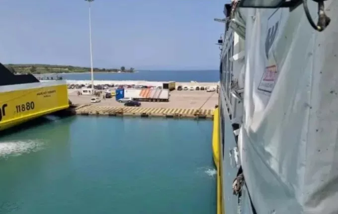 Ζάκυνθος: Πλοίο έχασε την άγκυρά του