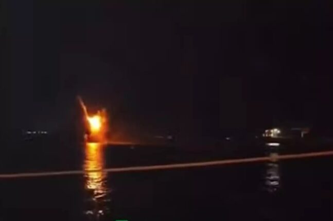 Ουκρανία: Drones επιτέθηκαν στο ρωσικό πλοίο Sergey Kotov στην Κριμαία - ΒΙΝΤΕΟ
