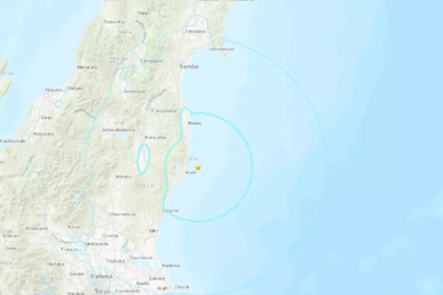 Ιαπωνία: Σεισμός 5,8 Ρίχτερ ταρακούνησε την Φουκουσίμα