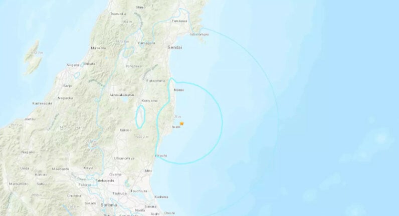 Ιαπωνία: Σεισμός 5,8 Ρίχτερ ταρακούνησε την Φουκουσίμα
