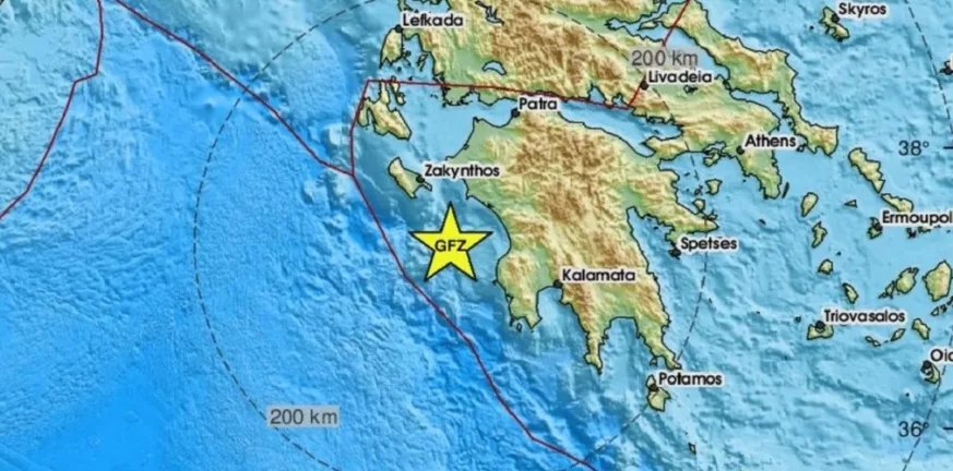 Σεισμός ανατολικά των Στροφάδων: Ταρακούνησε μέρος της Κάτω Ιταλίας!