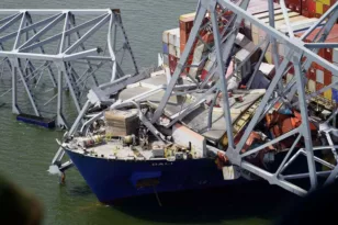 Βαλτιμόρη: Οι εταιρείες πίσω από το πλοίο που έπεσε στην γέφυρα αρνούνται υπαιτιότητα - ΒΙΝΤΕΟ