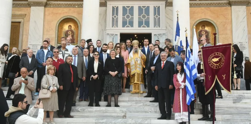 Η Βίβιαν Σαμούρη στις εκδηλώσεις του Γορτυνιακού Συνδέσμου Πατρών και της Ένωσης Κυπρίων Αχαΐας