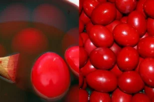 Κόκκινα αυγά: Το πασχαλινό μυστικό για να πετύχετε έντονο και φωτεινό χρώμα στην βαφή