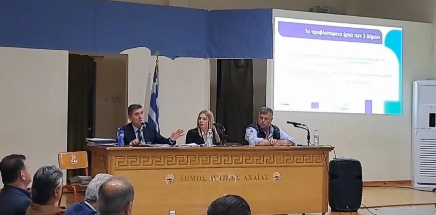 Γρηγόρης Αλεξόπουλος: «Σημαντικά έργα για τη Δυτική Αχαΐα μέσα από το Σχέδιο της ΟΧΕ»