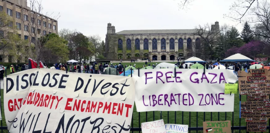 ΗΠΑ: Οι φοιτητές συνεχίζουν τις διαδηλώσεις κατά του πολέμου στη Γάζα, φοιτητικές καταλήψεις και στη Γαλλία