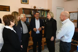 Πάτρα: Ο Κώστας Πελετίδης επισκέφθηκε Ιδρύματα της πόλης ΦΩΤΟ