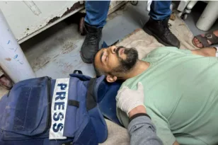 Γάζα: Δημοσιογράφος τουρκικού καναλιού έχασε το πόδι του μετά από ισραηλινό βομβαρδισμό