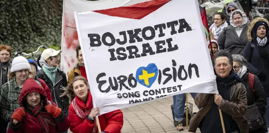 σουηδία,ισραήλ,διαμαρτυρίες,eurovision