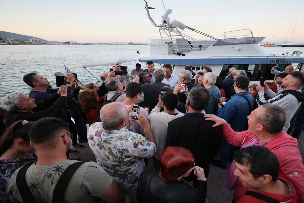 He was warmly welcomed in Chios by the residents
 – 2024-05-02 18:38:37