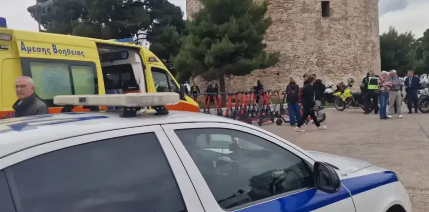 Θεσσαλονίκη: Τι κατέγραψε βίντεο από κάμερα ασφαλείας για τον 34χρονο που έπεσε από τον Λευκό Πύργο