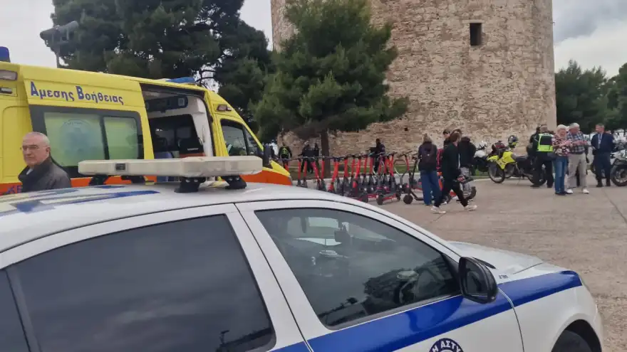 Θεσσαλονίκη: Άνδρας έπεσε από τον Λευκό Πύργο και σκοτώθηκε
