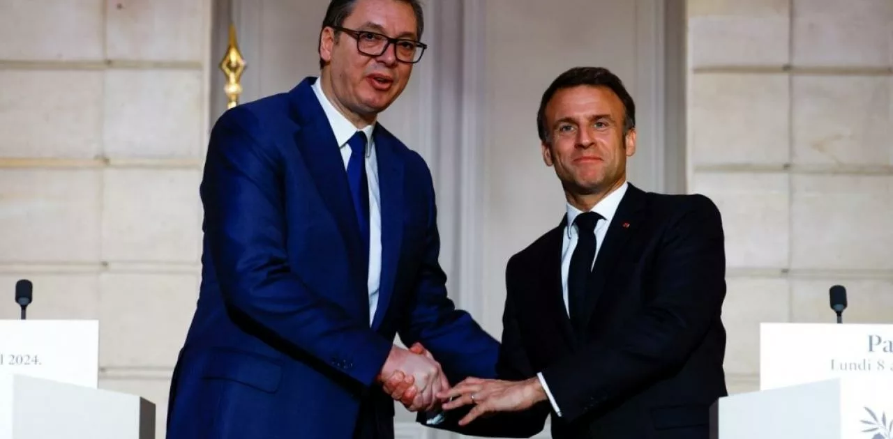 Paris: Meeting Macron – Vucic
 – 2024-04-12 03:17:12