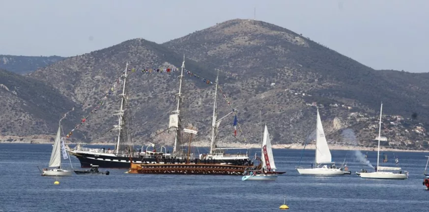 Το ταξίδι της Ολυμπιακής Φλόγας για τη Μασσαλία, για πρώτη φορά μεταφέρεται δια θαλάσσης