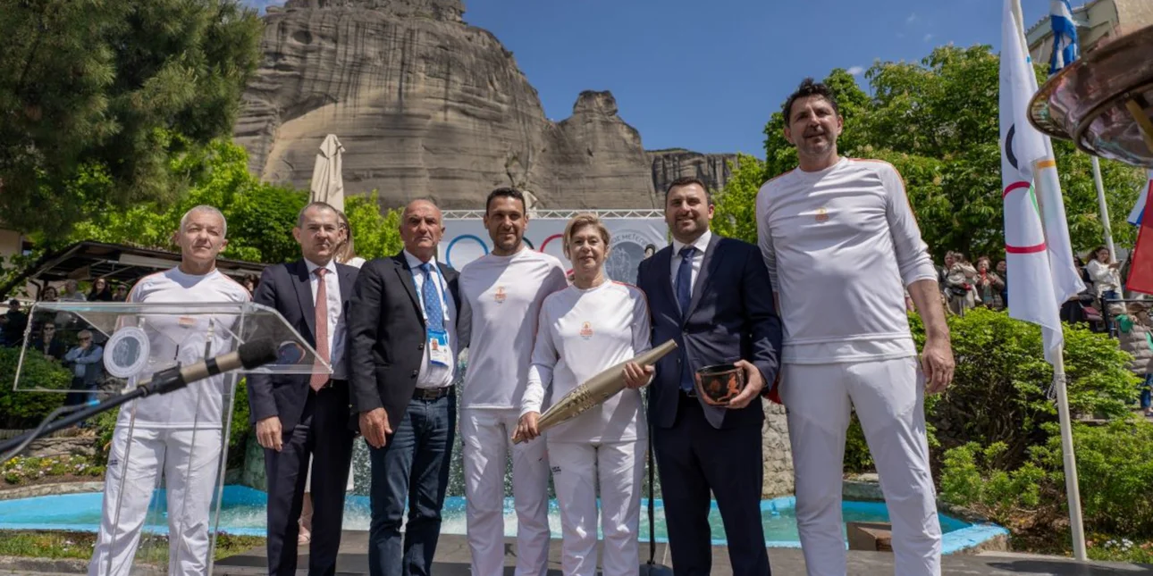 The Olympic Flame continues its journey – Today it crossed Kalambaka
 – 2024-04-22 09:23:34