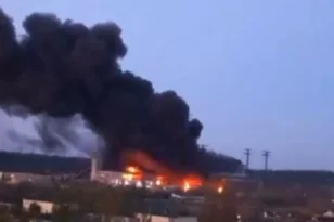 Ροστόφ: Πυρκαγιά σε πετρελαϊκές αποθήκες μετά από επίθεση drone