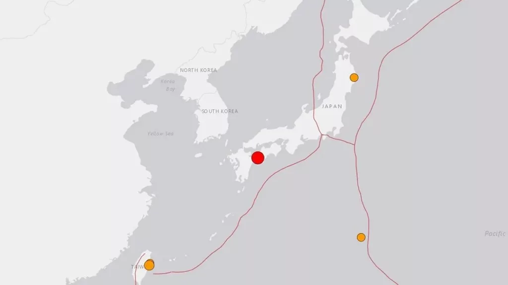Ισχυρός σεισμός στην Ιαπωνία - Τουλάχιστον 8 τραυματίες