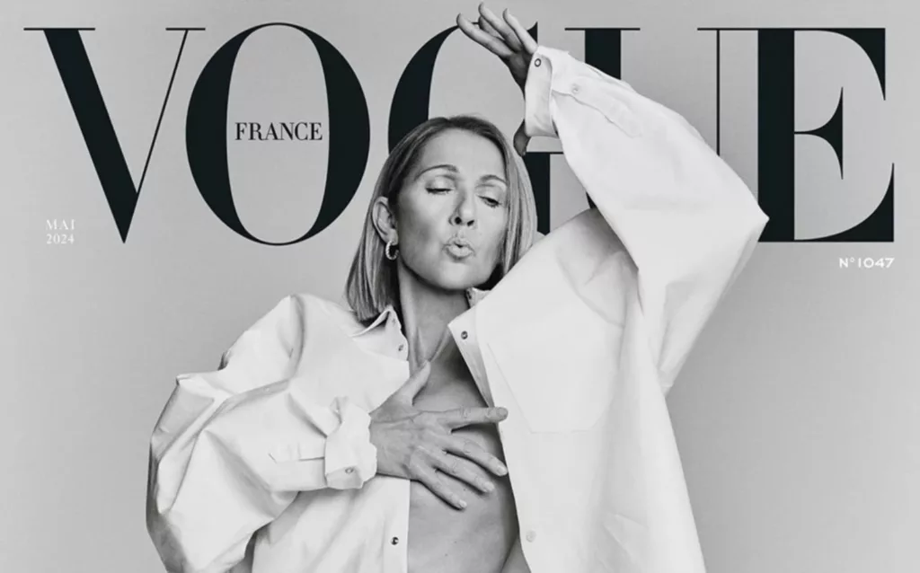 Η επιστροφή της Σελίν Ντιόν ποζάροντας στο εξώφυλλο της γαλλικής Vogue ΦΩΤΟ