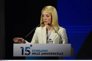 Συνέδριο ΝΔ - Δημητρίου: Η Νέα Δημοκρατία και ο Δημοκρατικός Συναγερμός έχουν βασικό στόχο την αναγέννηση Ελλάδας και Κύπρου