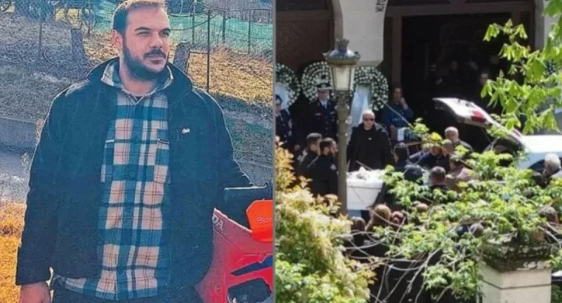 Γρεβενά: «Ράγισαν» και οι πέτρες στην κηδεία του αδικοχαμένου αστυνομικού που σκοτώθηκε στο Πασαλιμάνι - ΒΙΝΤΕΟ