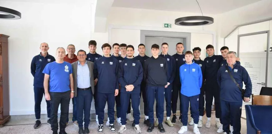 Επίσκεψη της Εθνικής ομάδας βολεϊ Παίδων στον Κώστα Πελετίδη