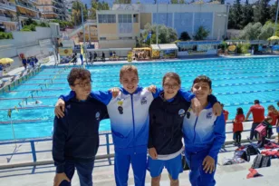 Δεκάδα μεταλλίων για τη ΝΕΠ στο «3ο Swimming Family Cup» του Ηλυσιακού