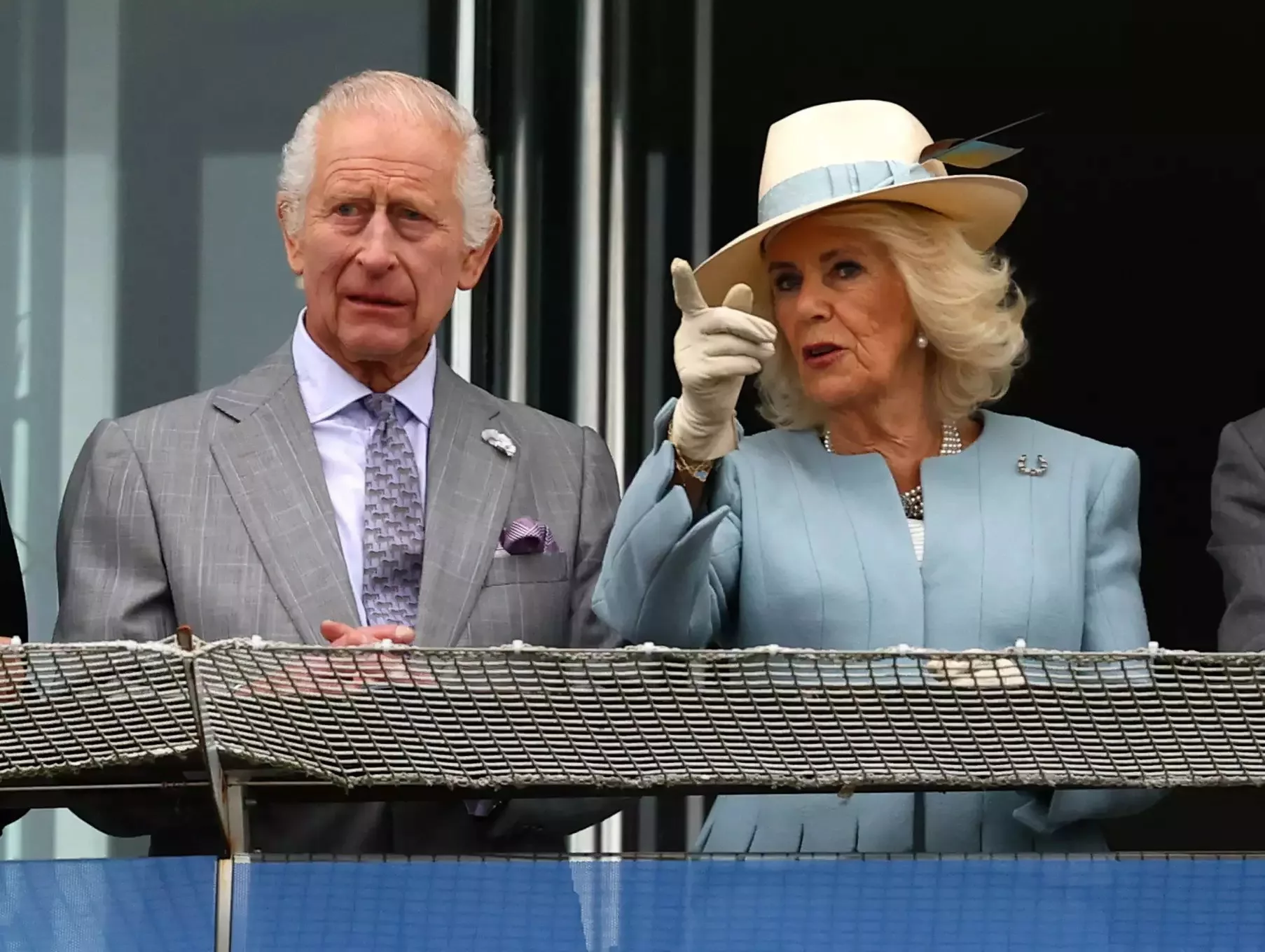 King Charles and Camilla attended the horse racing pageant 
 – 2024-06-05 10:51:27