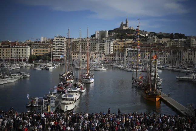 Γαλλία: Έφτασε στη Μασσαλία το ιστιοφόρο Belem με την Ολυμπιακή Φλόγα
