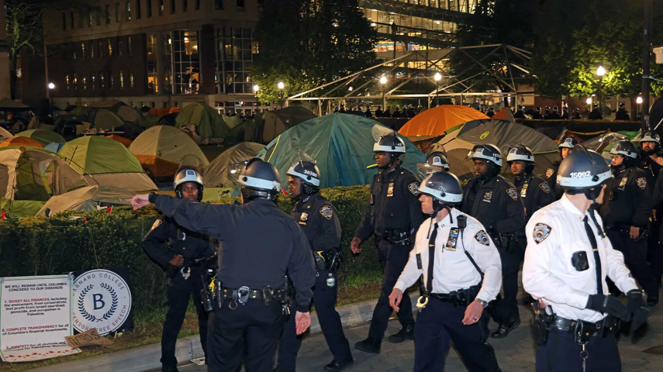 Demonstrations at universities: Policeman shot in Columbia VIDEO