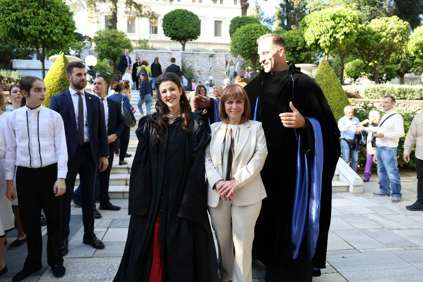 At the Presidential Palace, Father Nikolas Karagiaouris in the context of the 2nd Worship Music Festival
 – 2024-05-04 03:19:34