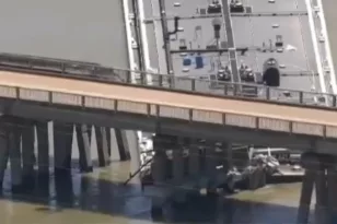 Τέξας: Πλοίο προσέκρουσε σε γέφυρα – Διαρροή πετρελαίου