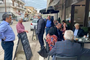Επίσκεψη κλιμακίου της Νέας Δημοκρατίας σε Αιγείρα και Ακράτα