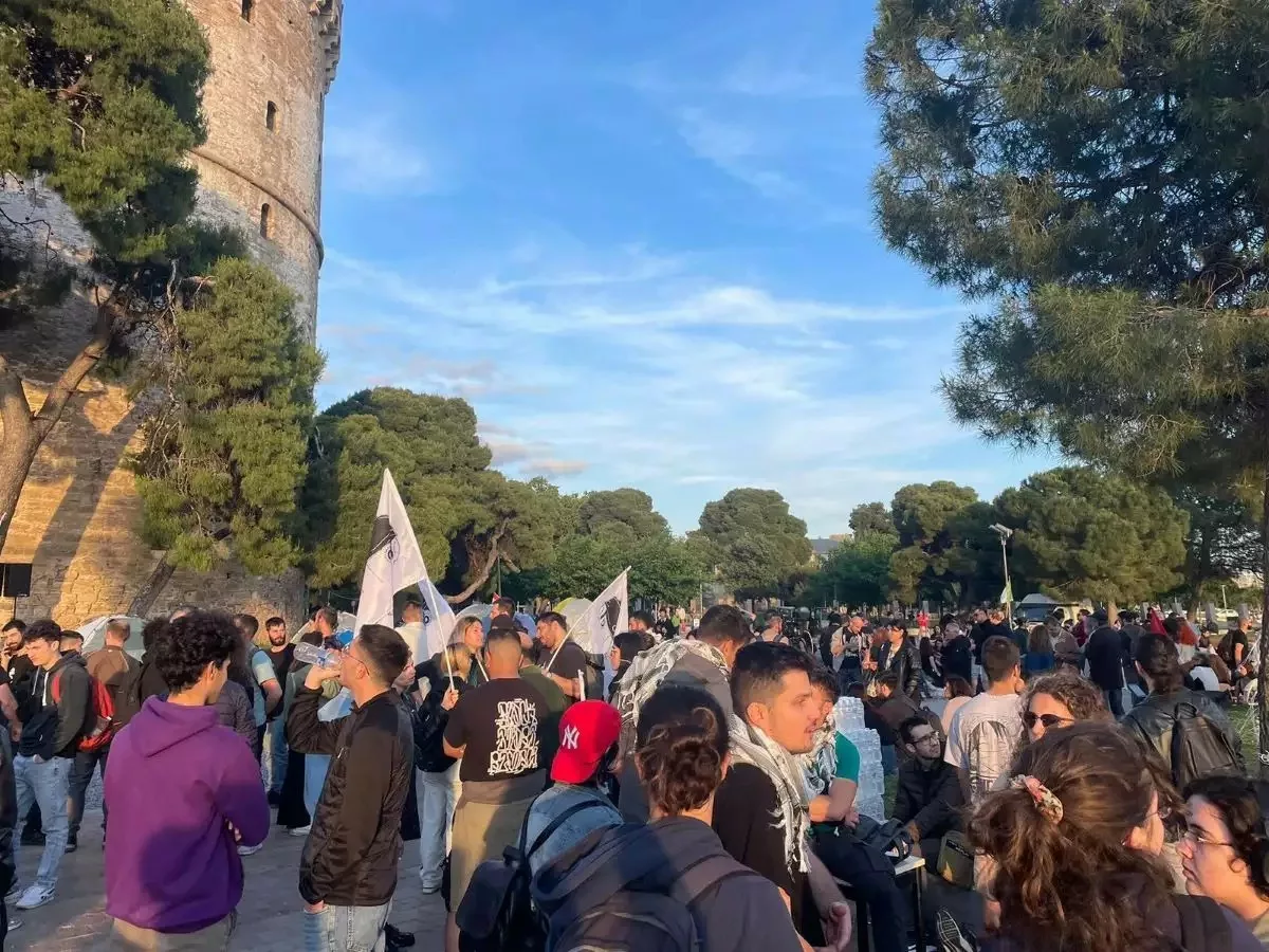 Thessaloniki: Protest in favor of the Palestinians by scholar associations PHOTOS
 – 2024-05-14 11:46:42