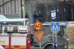 EKTAKTO Συναγερμός στη Στοκχόλμη: Πυροβολισμοί κοντά στην ισραηλινή πρεσβεία