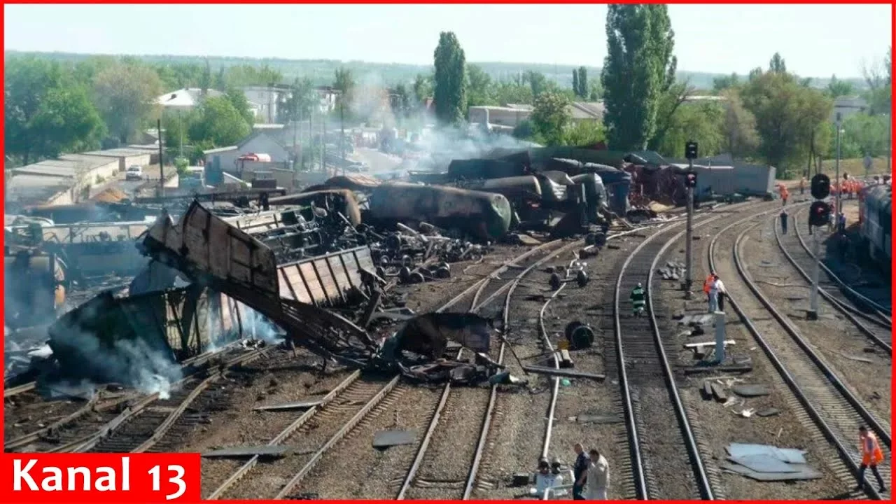 Russia: Volgograd train derailment caused by Ukrainian drone attack VIDEO
 – 2024-07-28 12:20:00