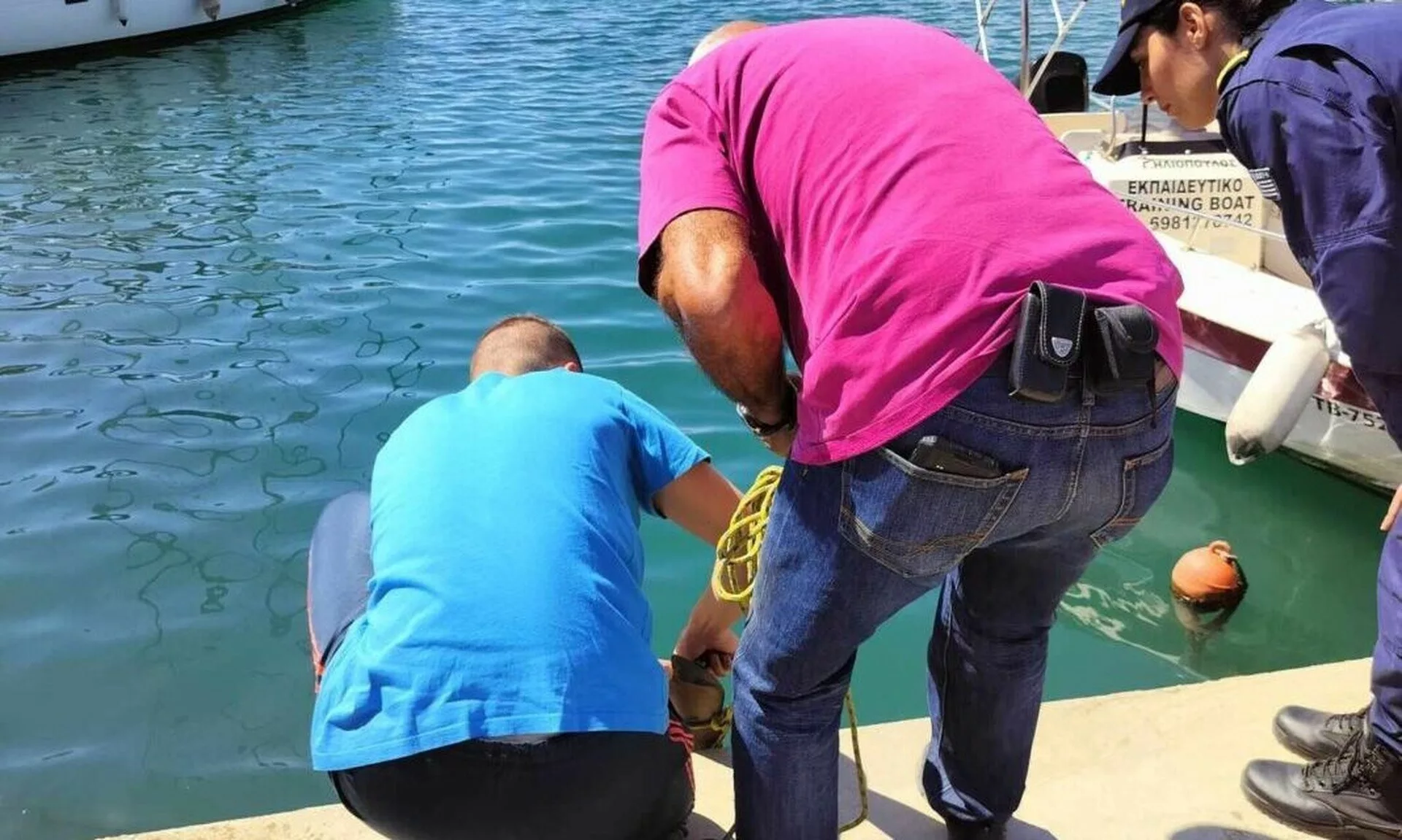 Volos: A 3.5 meter long shark was spotted in the port PHOTO – VIDEO
 – 2024-05-06 07:17:38