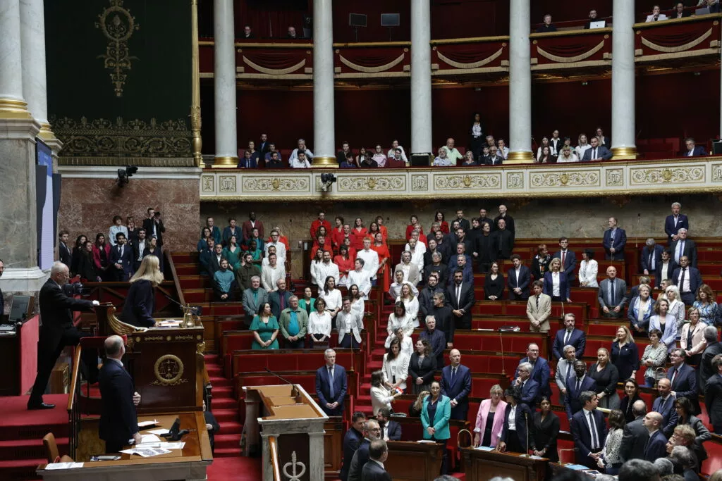 France: MPs went to Parliament sporting the colours of the Palestinian flag
 – 2024-06-17 22:06:41